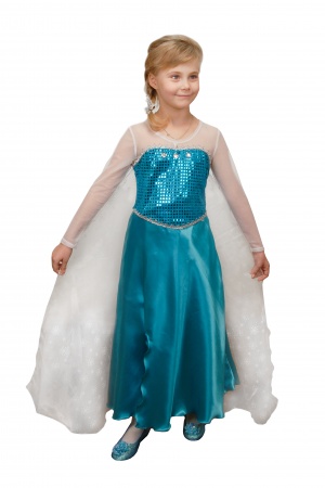 Карнавальный костюм детский Элла (р-р 32; комплект: платье), шт (Вид 1)
