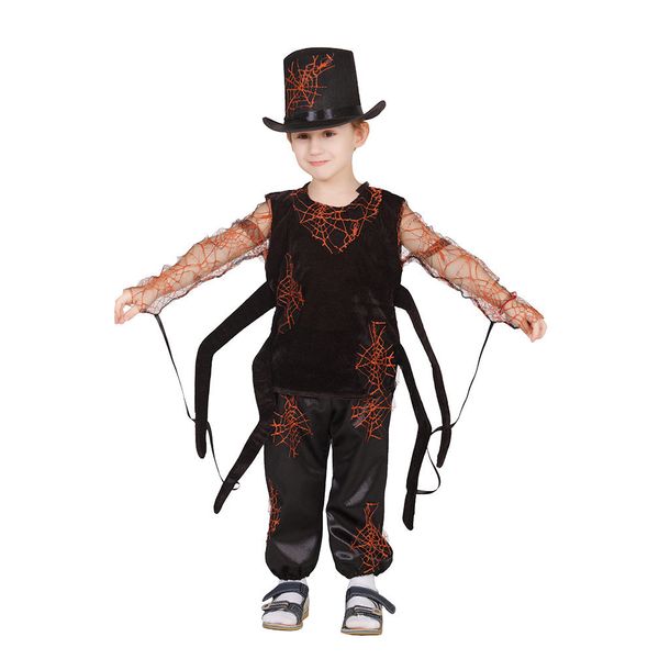 Карнавальный костюм детский Паучок (р-р 30; комплект: головной убор, кофта, брюки)