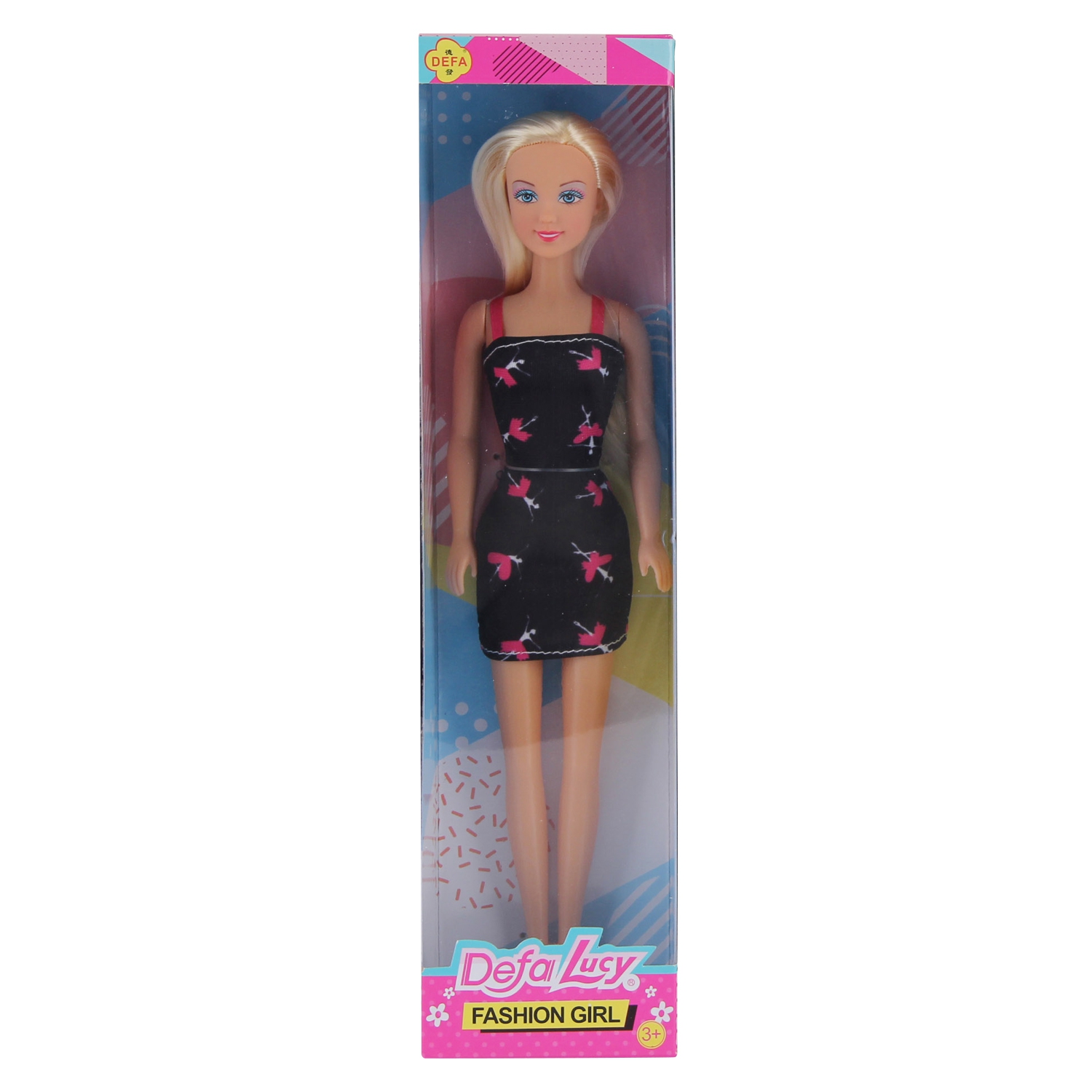 Кукла DEFA Lucy Девушка в мини-платье (29 см, в ассорт.)