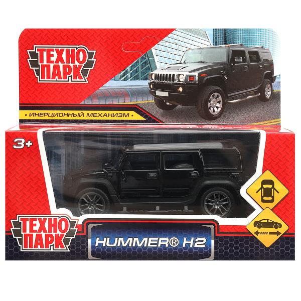 Модель металл GENERAL MOTORS hummer H2 10см, инерц., двери ТехнопаркST0033059K-W-R