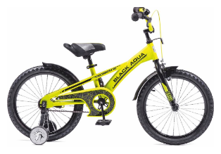 Велосипед Black Aqua Velorun 14 (лимонный)