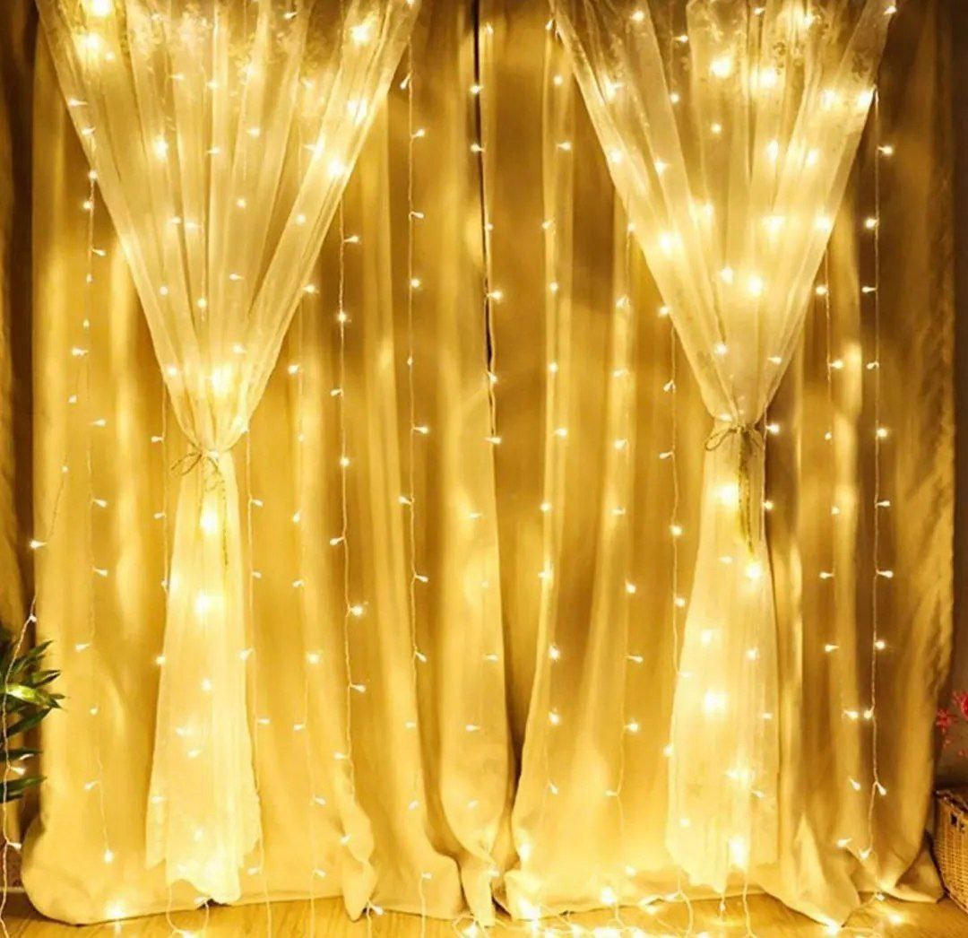 Штора 3*2 желтая