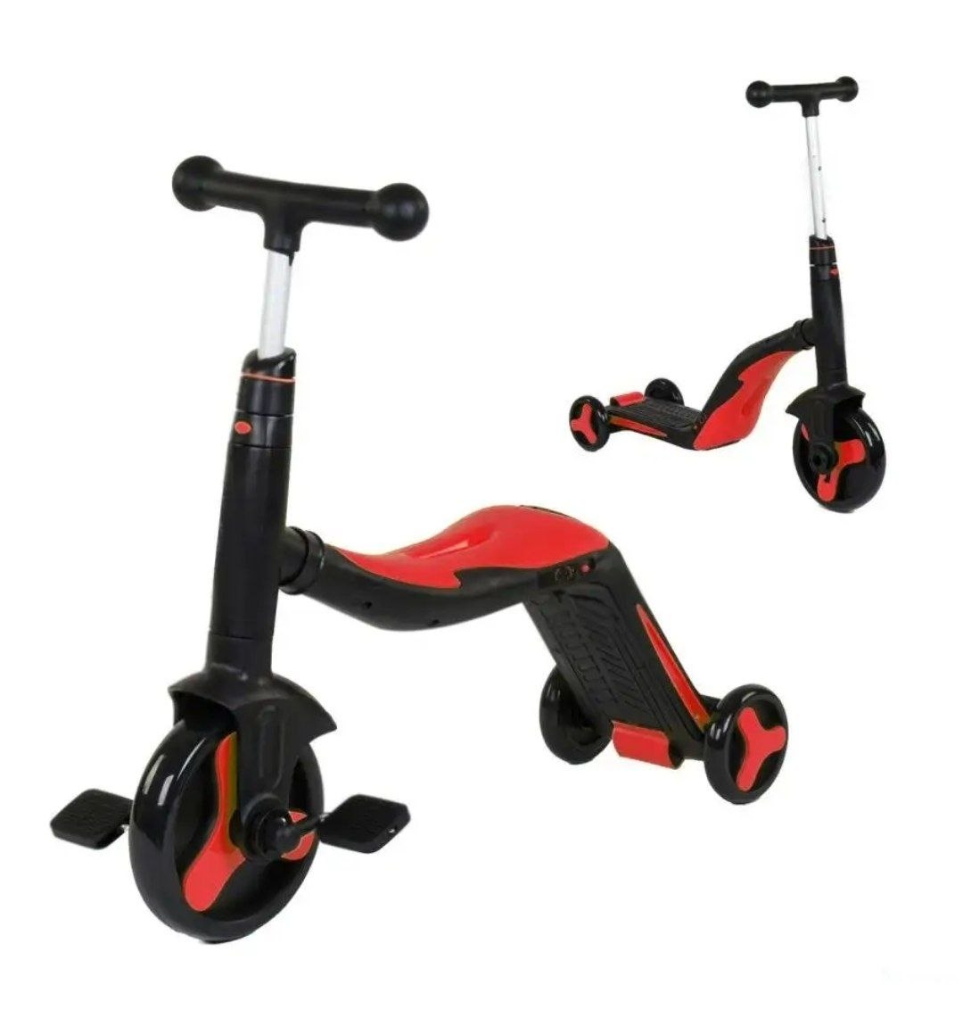 САМОКАТ-БЕГОВЕЛ 2-В-1,цвет в ассортименте арт.YB-3 (Вид 2)