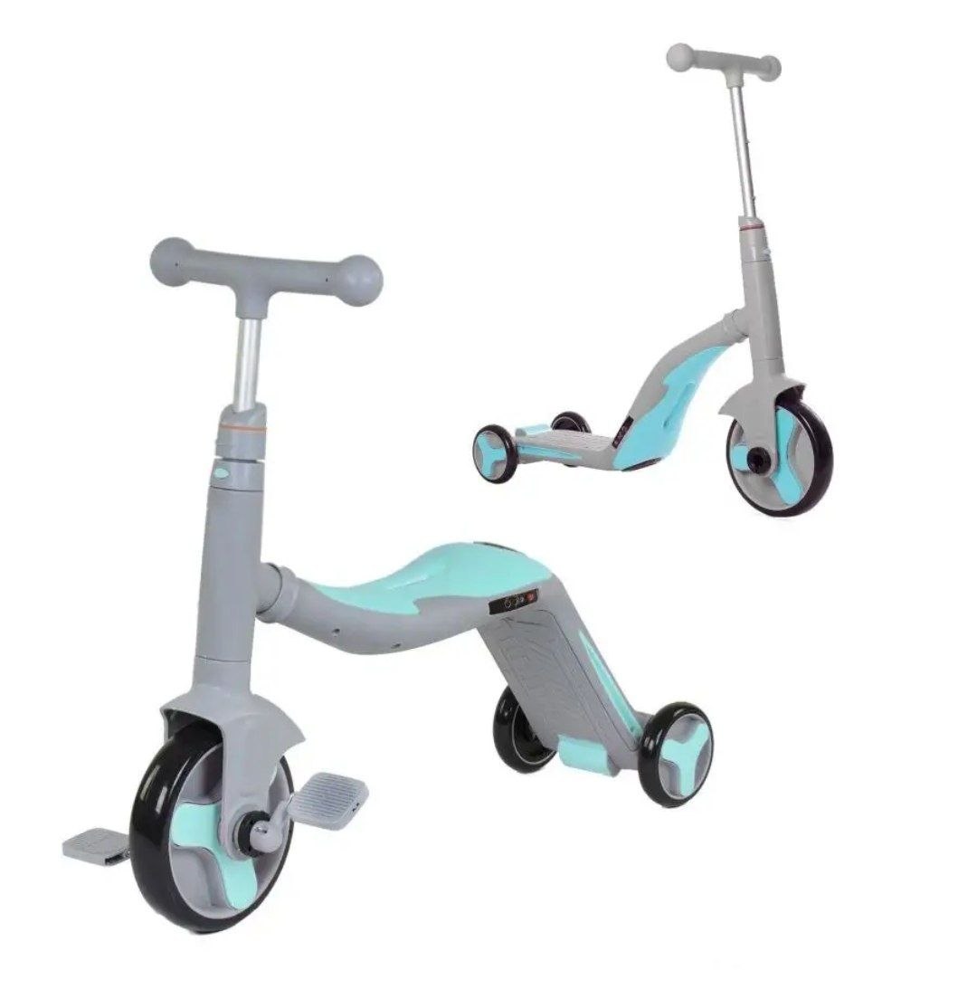 САМОКАТ-БЕГОВЕЛ 2-В-1,цвет в ассортименте арт.YB-3 (Вид 4)