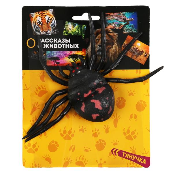 Игрушка пластизоль тянучка паук блистер ИГРАЕМ ВМЕСТЕ T51834