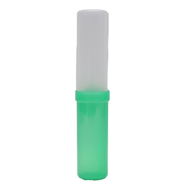  Пенал-тубус АССОРТИ  Стандарт плюс прозрачный+цветной прозрачный (ПН-2851), пластик  (Вид 1)