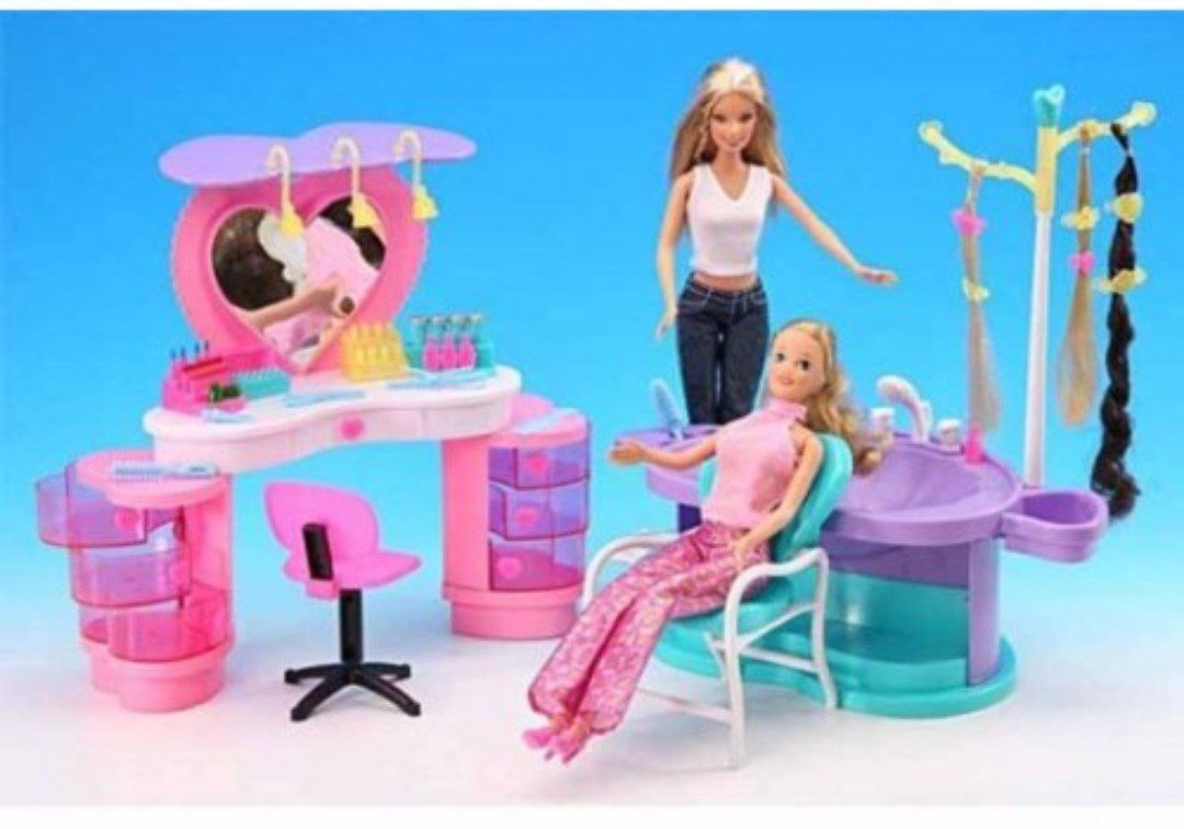 Игровой набор мебели (36х31х8) Салон красоты (кукла не вх. в компл.) (Арт. 302801) (Вид 2)