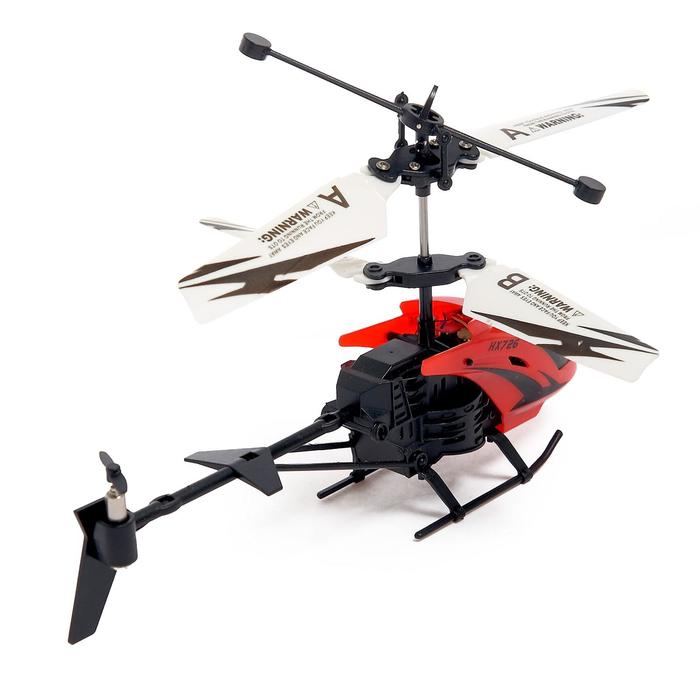 Вертолет радиоуправляемый Покоритель небес, работает от батареек, цвет МИКС 376275 (Вид 3)