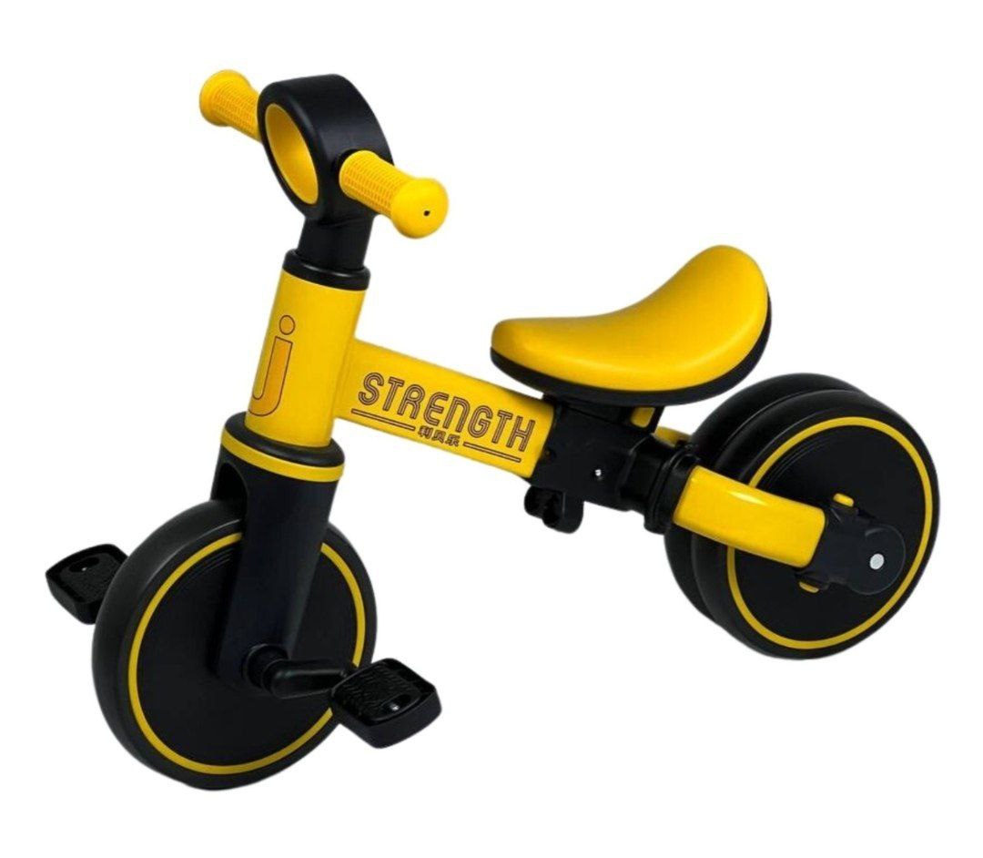 Велосипед детский 2в1,цвет желтый арт.T05 (Вид 2)