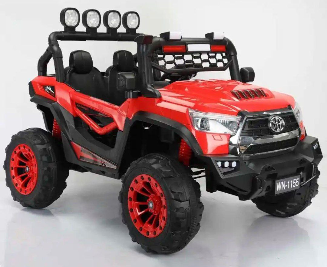 Электромобиль красный 4WD арт.1155 EVA