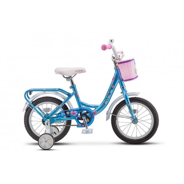 Велосипед 2-х 14 Flyte Lady голубой Z011 /STELS/
