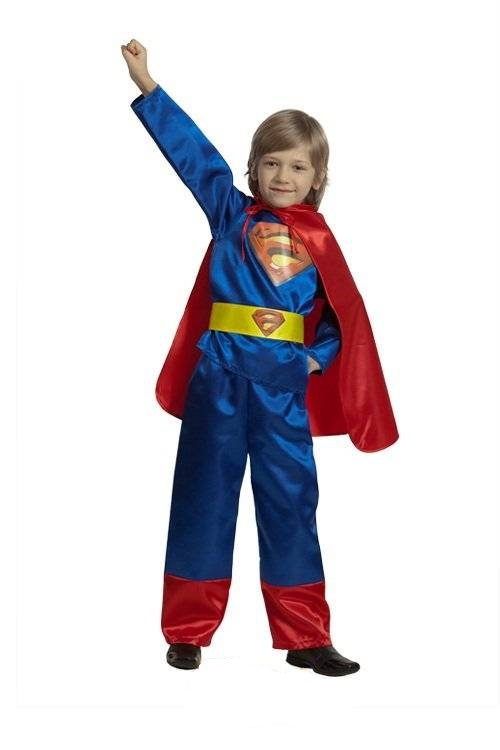8028 Изделие швейное для мальчиков Супермен (Сорочка, брюки) р.116-60