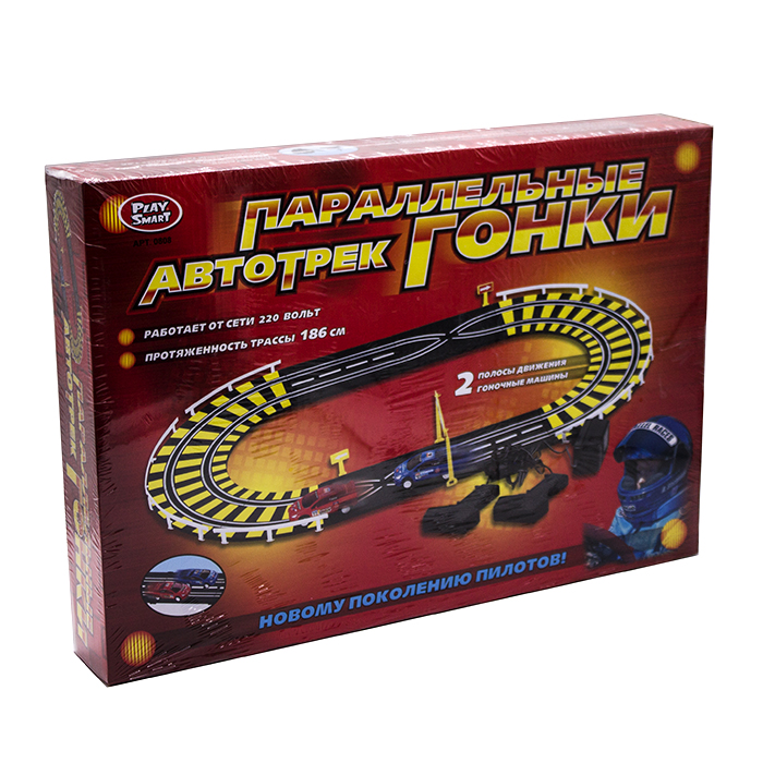 Автотрек 0808 Паралельные гонки в кор.