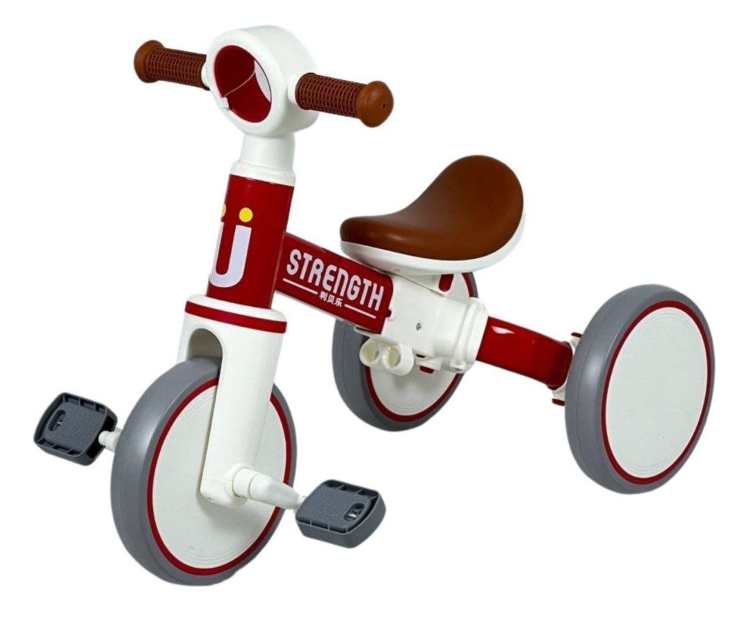 Велосипед детский 2в1,цвет красный арт.T05