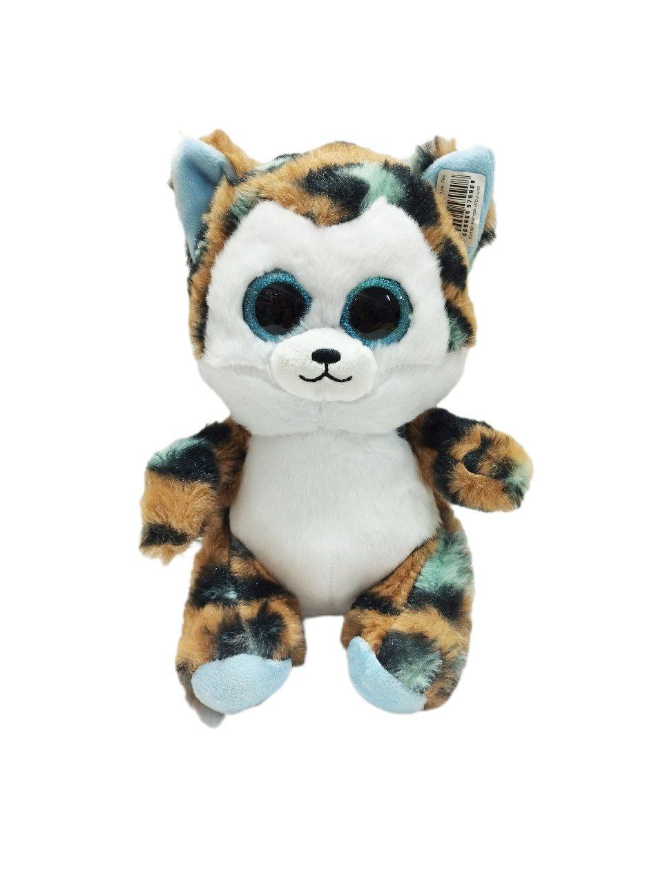 Мягкая игрушка глазастик 20 см. Леопард