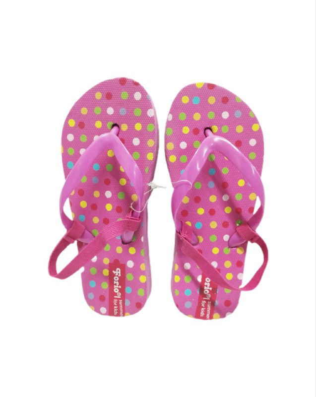 шлепки розовый горошек р29