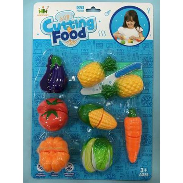 Набор продуктов 01-5FA фрукты и овощи для резки на блист.