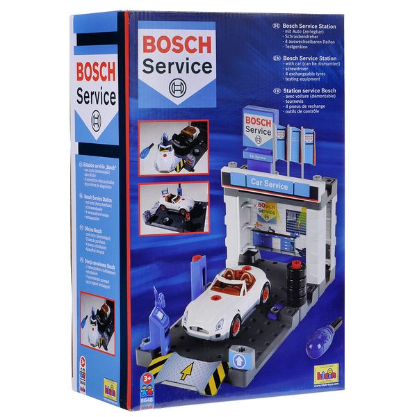 Автосервис с машиной для сборки Bosch