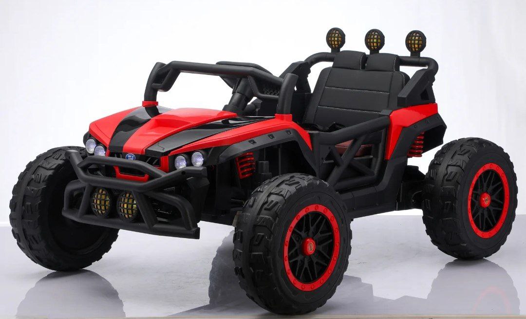 Электромобиль красный арт.6699 EVA 4WD