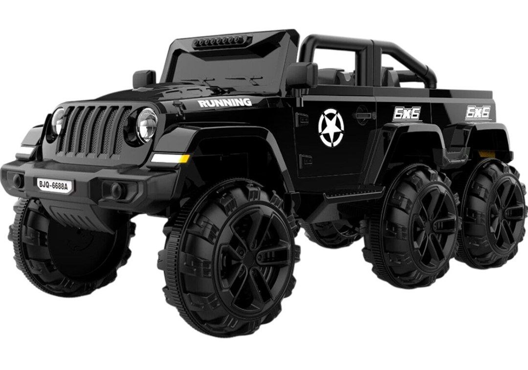 Электромобиль черный 4WD арт.6688