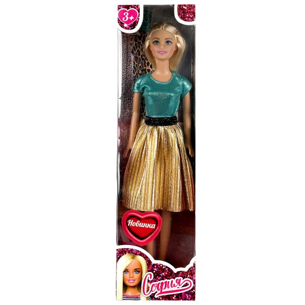 Кукла 29 см София, бесшарнирная, кор КАРАПУЗ 66001BOX-C1-S-BB