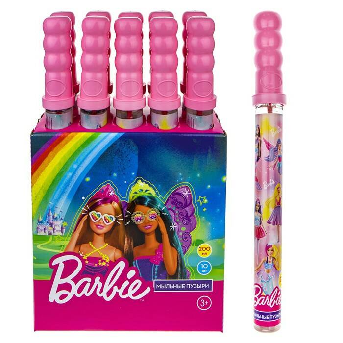 Мыл. пузыри Т22270 Barbie колба 200 мл 1toy