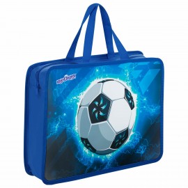 Папка для тетрадей ЮНЛАНДИЯ А4, 1 отделение, пластик, 80 мм, 272158