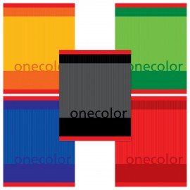 Тетрадь А5 48л. STAFF скоба, линия, офсет №2 ЭКОНОМ, обложка картон, рисунок МОНОХРОМ, 402785