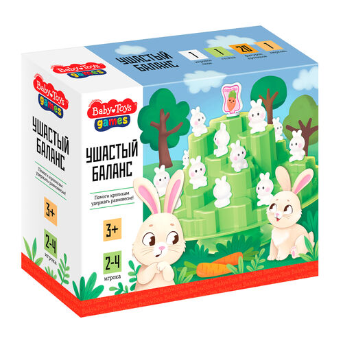 Игра настольная Ушастый баланс Baby Toys games 70050