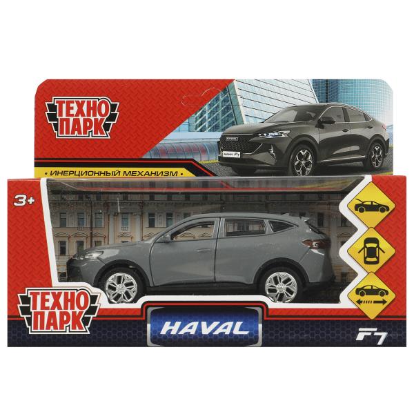 Машина металл HAVAL haval f7, длина 12 см, дв, багаж, инер, серый, в кор. Технопарк в кор.2*36шт