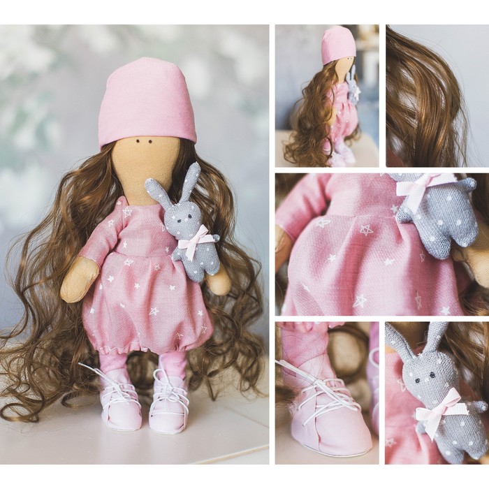 Интерьерная кукла «Лана», набор для шитья, 18 × 22.5 × 3 см 7888434