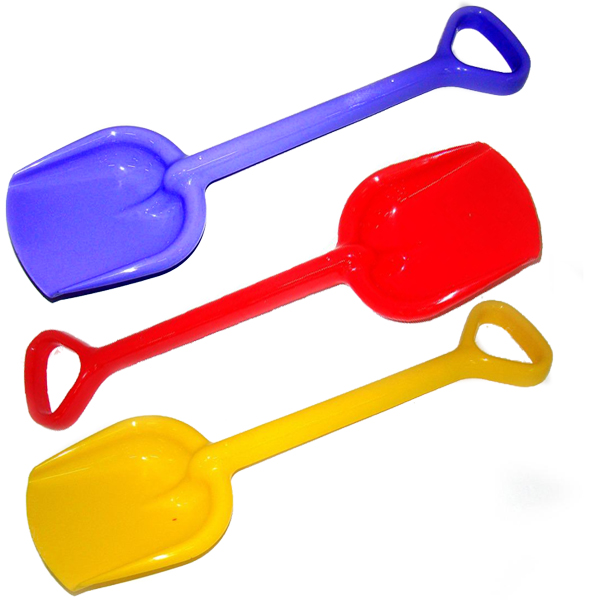 арт 9937, Лопата средняя (длина 41 см) зеленая