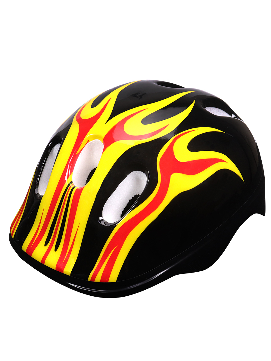 Шлем защитный в пакете (5-12 лет) черный (арт.XQSH-6B) (Фото 1)