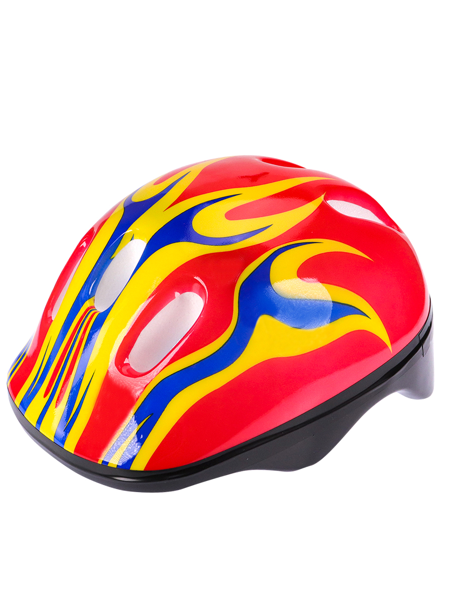 Шлем защитный в пакете (5-12 лет) красный (арт.XQSH-6R)