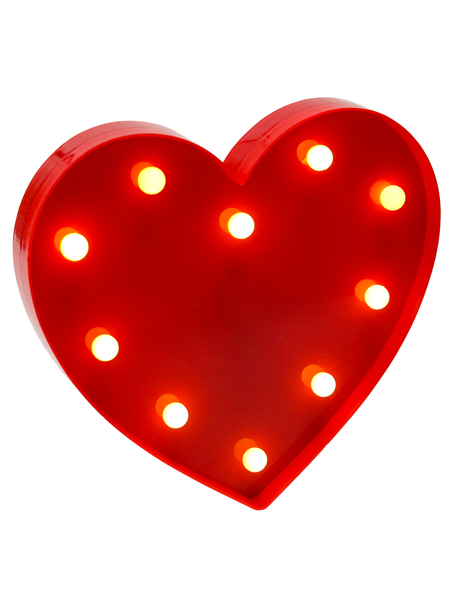 Светильник Красивое сердце 27х27 см УД-0007 (Вид 1)