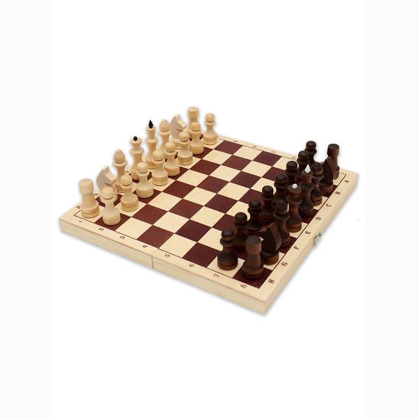 Шахматы обиходные парафинированные с доской 290х145х38 ИН-6425