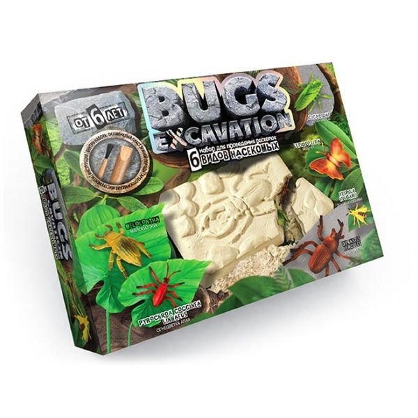 Набор для проведения раскопок Bugs Excavation Насекомые (Вид 3)