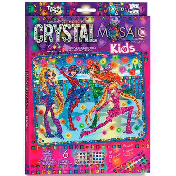 Набор креативного тв-ва Crystal Mosaic Kids Девочки феи