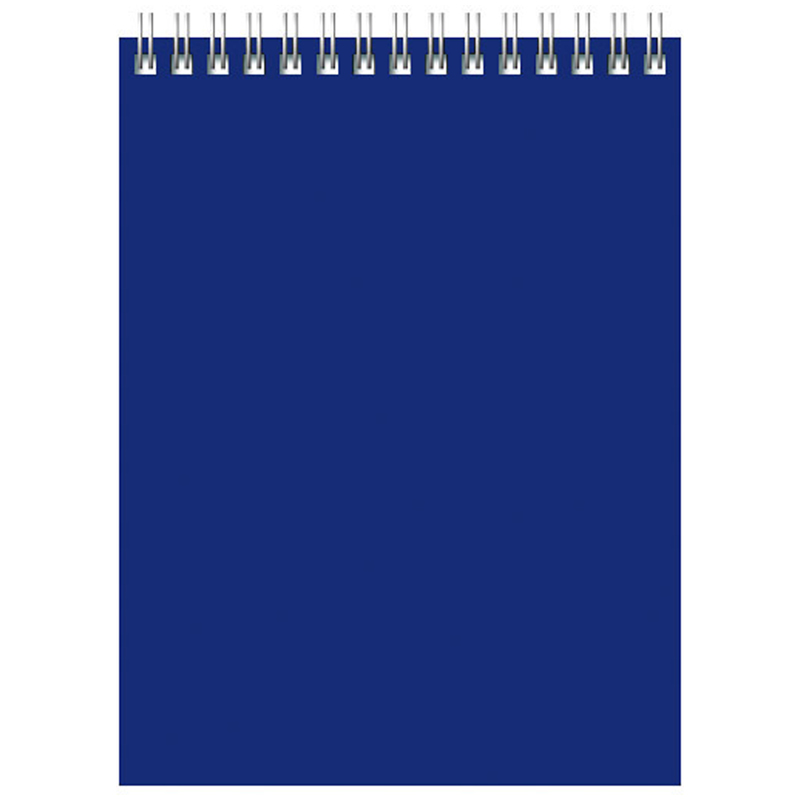 Блокнот А6 60л. на гребне BG Для конференций, синий (Вид 1)