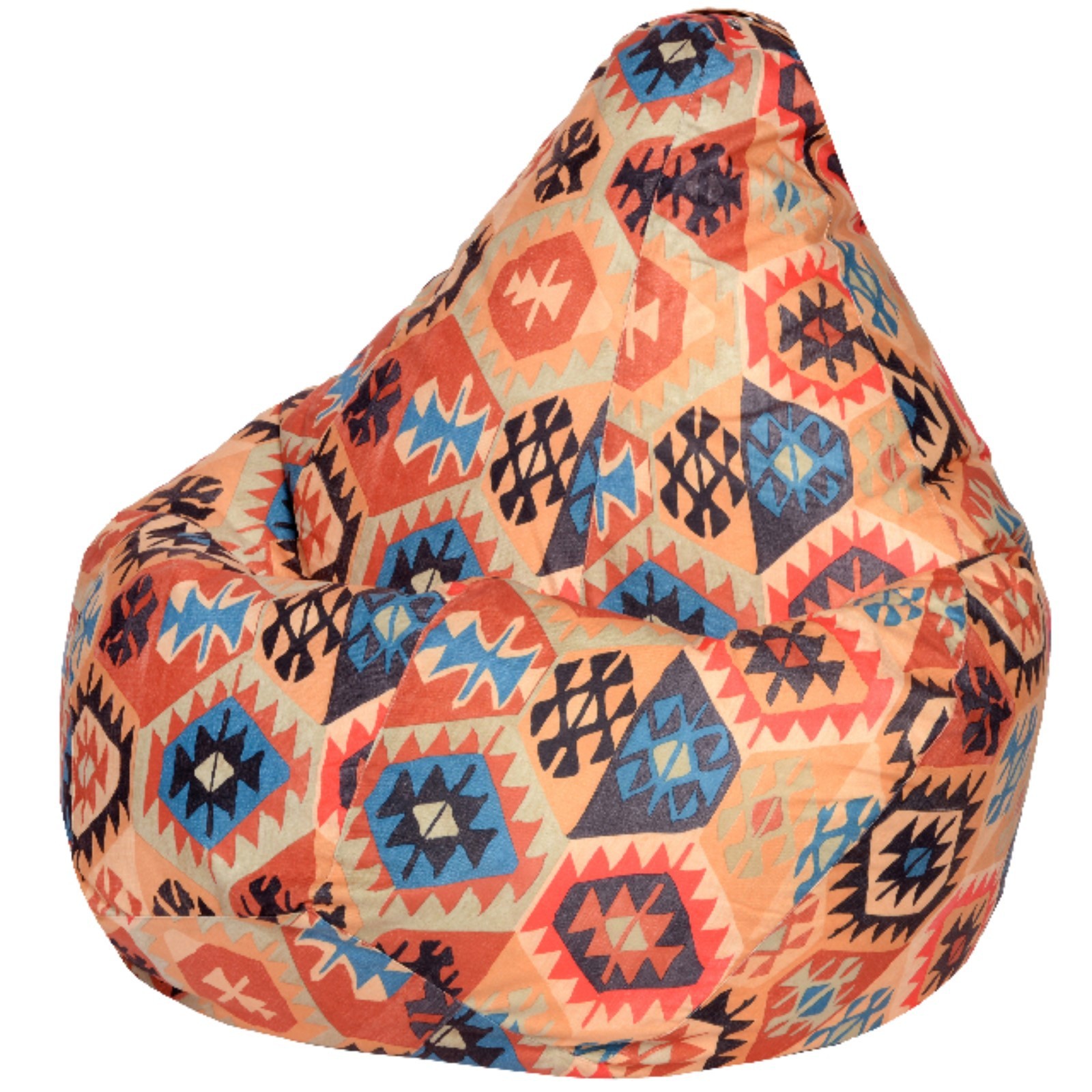 Кресло-мешок «Груша» «Мехико», размер L, цвет оранжевый   7799329