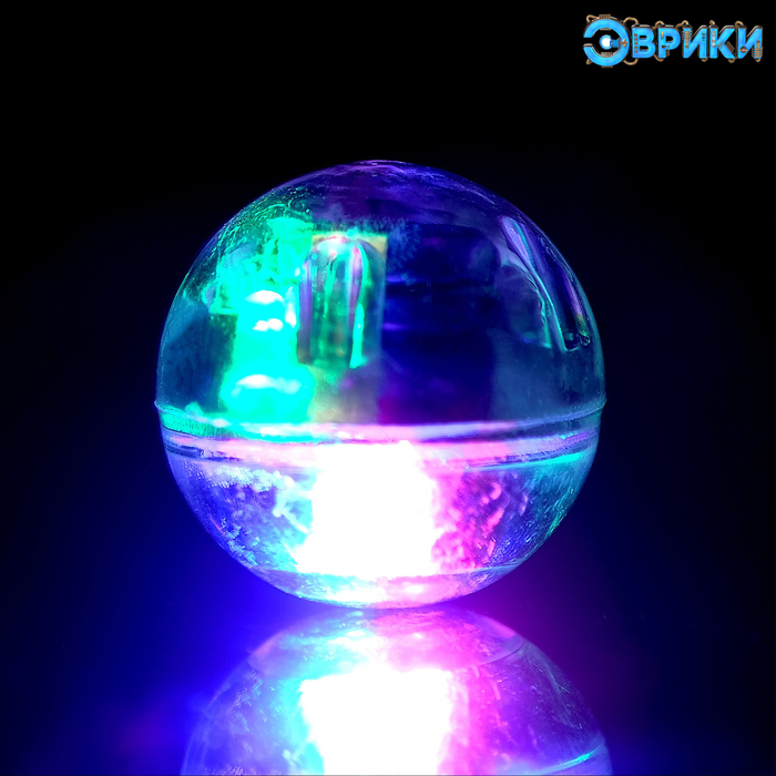 ЭВРИКИ Прыгающие мячи , 1 форма, 3 цвета, светящийся элемент, SL-02084  3898976 (Вид 4)