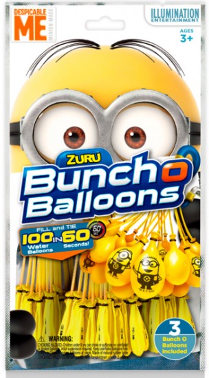 Bunch O Balloons Стартовый набор Миньоны из 100 шаров