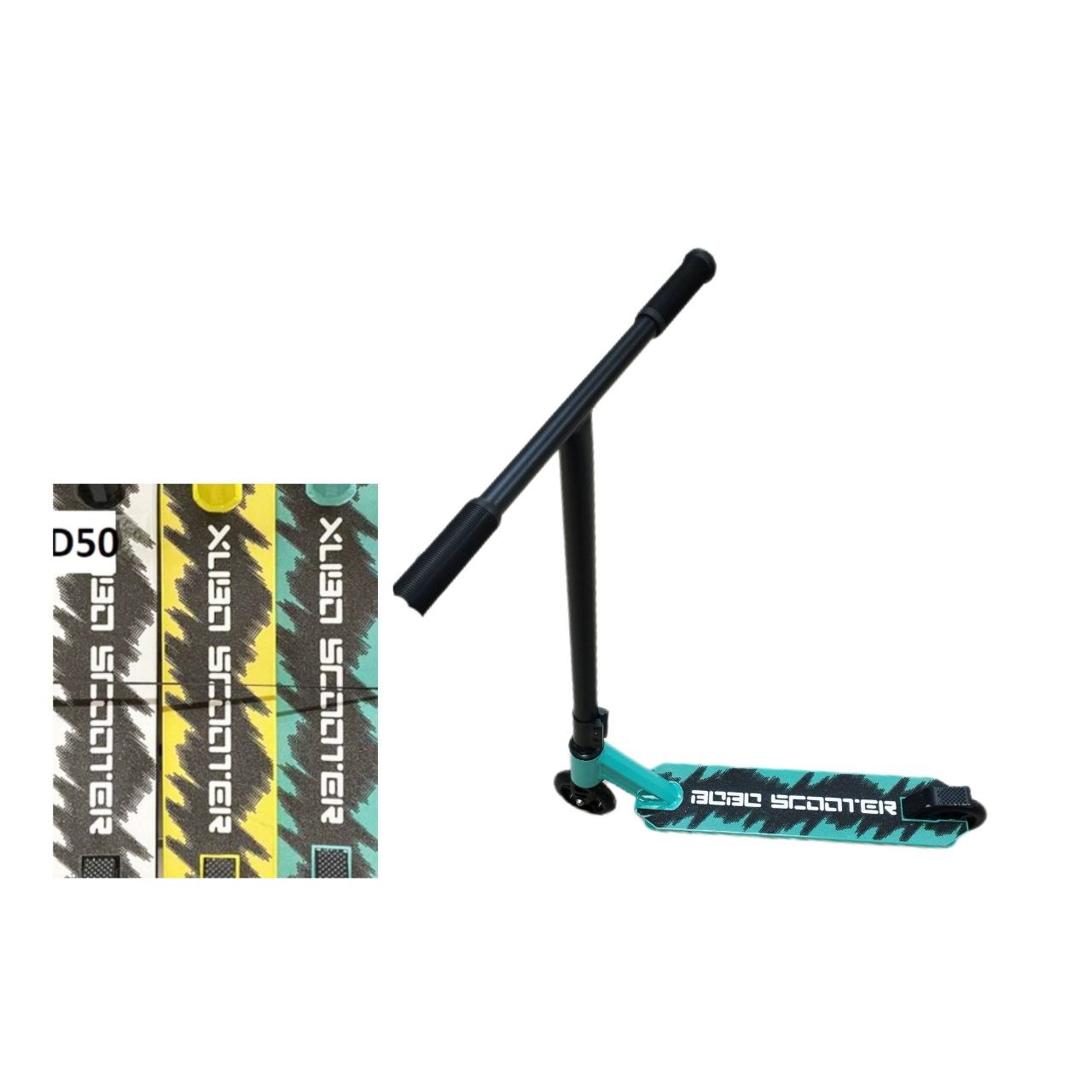 Самокат трюковой колеса металл. арт.D-14