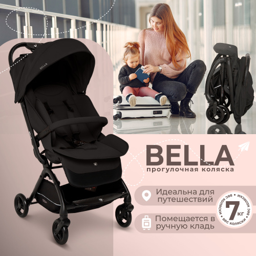 Прогулочная коляска Sweet Baby Bella Black