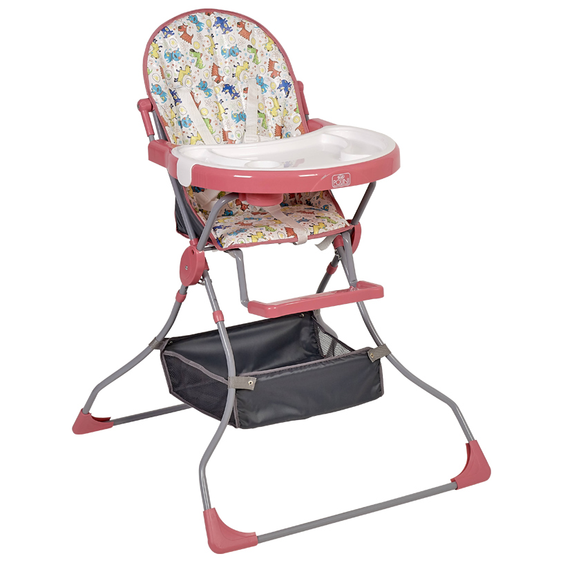 Стульчик для кормления Polini kids 252 Собачки, розовый (Вид 5)