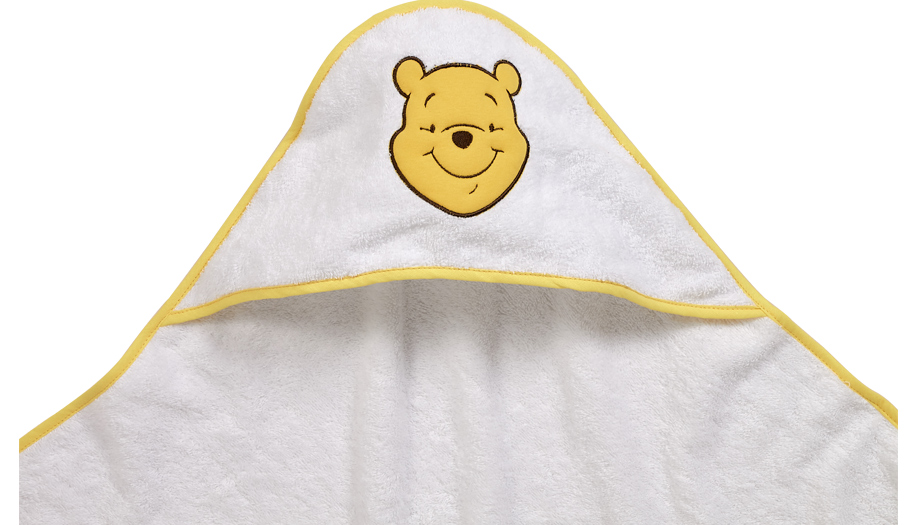 Полотенце-фартук c вышивкой Polini kids Disney baby Медвежонок Винни Чудесный день, 2 предмета, желт (Вид 5)
