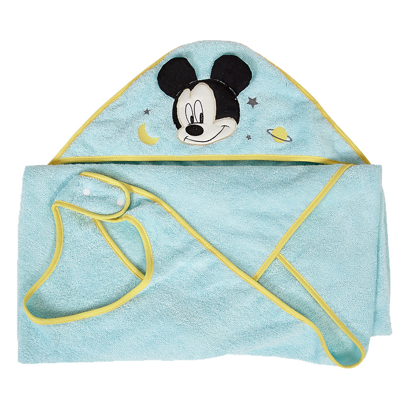 Полотенце-фартук c вышивкой Polini kids Disney baby Микки Маус, бирюзовый (Вид 1)