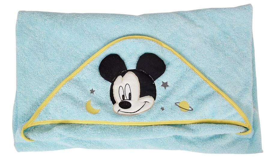Полотенце-фартук c вышивкой Polini kids Disney baby Микки Маус, бирюзовый (Вид 2)