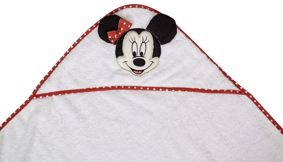 Полотенце-фартук c вышивкой Polini kids Disney baby Минни Маус, красный (Вид 5)