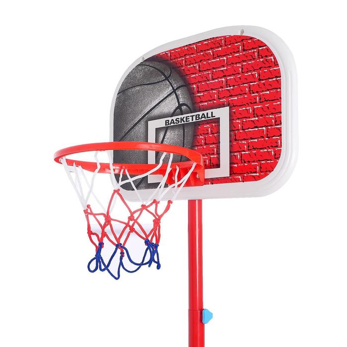 Набор для баскетбола Штрафной, высота от 140 до 166 см   6884216 (Вид 4)